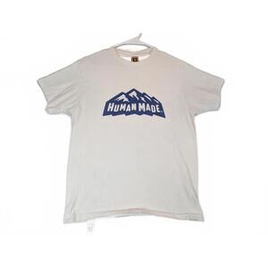 Human Made Graphic Logo Mountain Print Crewneck T Shirt Mens Small